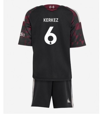 Liverpool Milos Kerkez #6 Tredjetrøje Børn 2026-27 Kortærmet (+ Korte bukser)